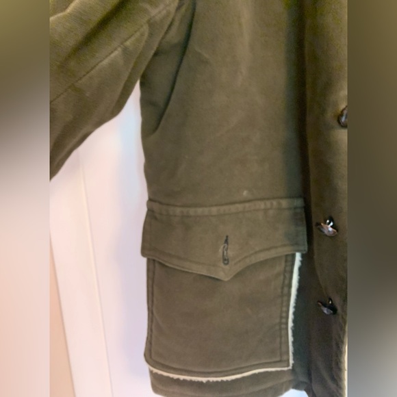 Vintage Brill Bros Golden Thread Sherpa Lined Men’s Coat, 42 - Picture 4 of 7